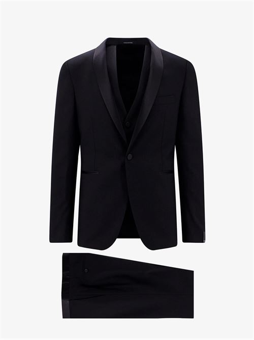 smoking sciallato con gilet